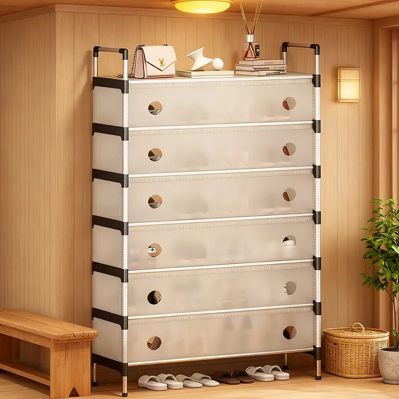 Organizador de Zapatos Modular con Cajones — 6 Niveles 2